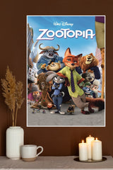 Disney Zootopia Poster | Animated Movie Posters