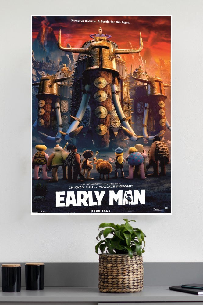 Early Man Poster | Animated Movie Posters