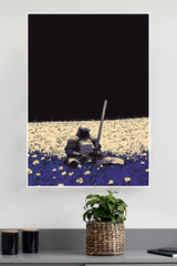 Echoes of Discipline Poster | Samurai Warrior Poster