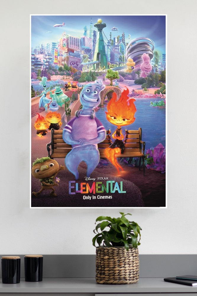 Elemental movie Poster | Animated Movie Posters