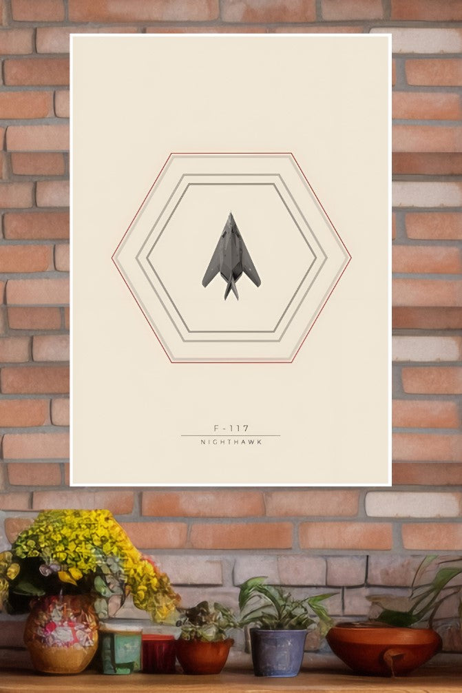 F-117 Nighthawk Poster | Fighter Plane Posters