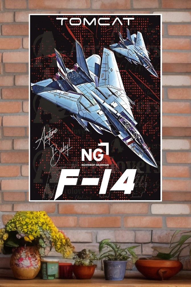 F-14 Tomcat Poster | Fighter Plane Posters