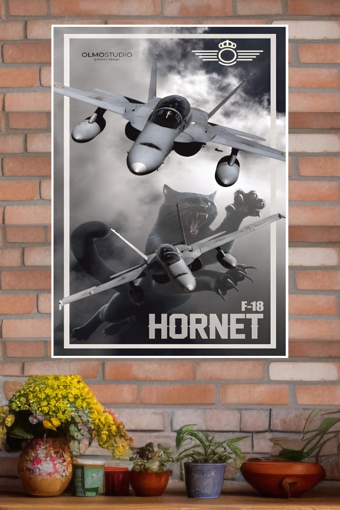 F-18 Hornet Poster | Fighter Plane Posters
