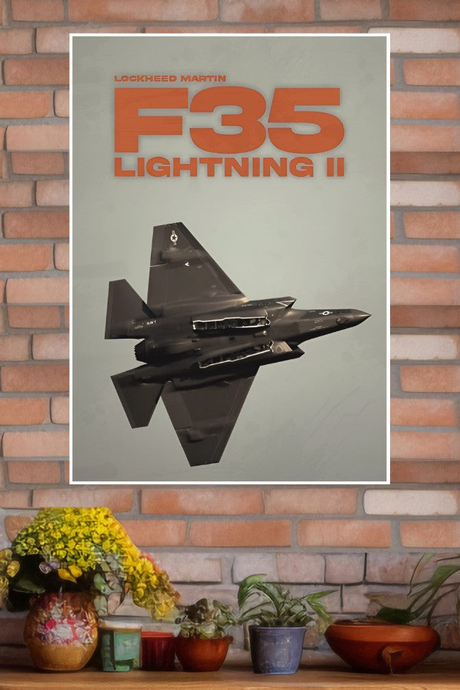 F-35 LightningII Poster | Fighter Plane Posters