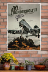 Fairchild Republic A-10 ThunderboltII Poster | Fighter Plane Posters
