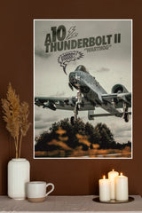 Fairchild Republic A-10 ThunderboltII Poster | Fighter Plane Posters