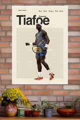 Frances Tiafoe Poster | Tennis Champions Posters