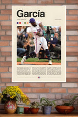 Garcia Poster | Baseball Posters