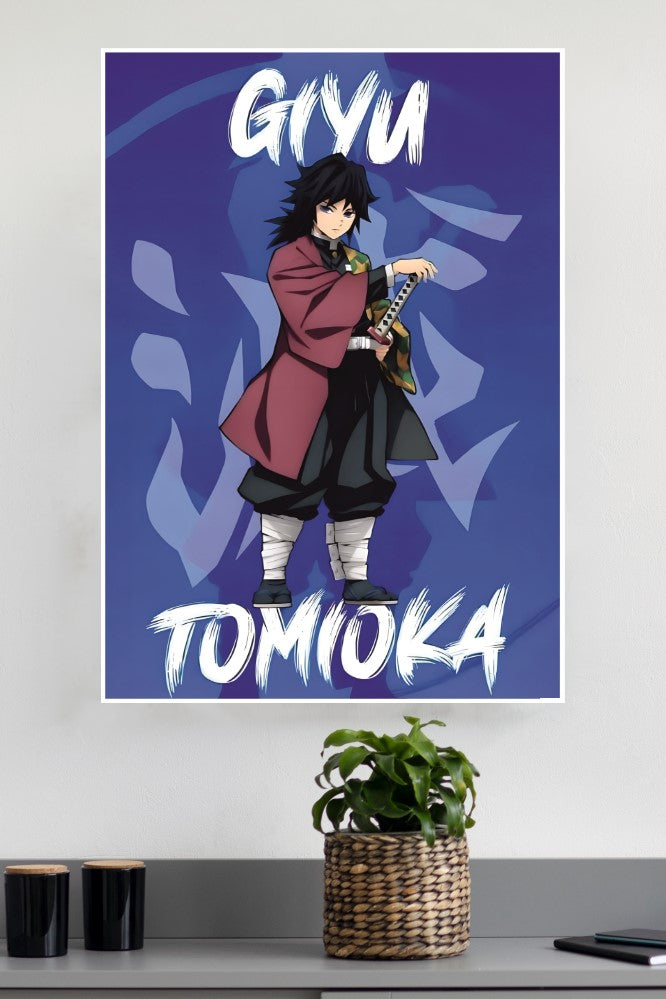 Giyu Tomioka Poster | Anime Posters