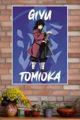 Giyu Tomioka Poster | Anime Posters