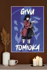 Giyu Tomioka Poster | Anime Posters