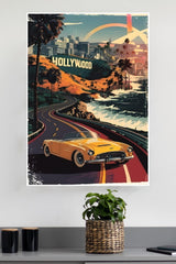 Hollywood Drive Poster | Cars Posters