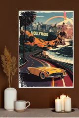 Hollywood Drive Poster | Cars Posters