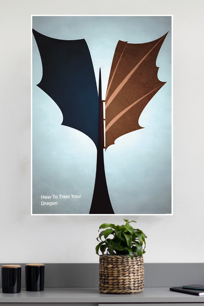 How To Train Your Dragon Poster | Animated Movie Posters