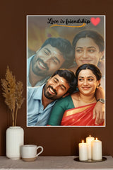 Idli Kadai Love Is friendship Poster| Tollywood Movies Posters