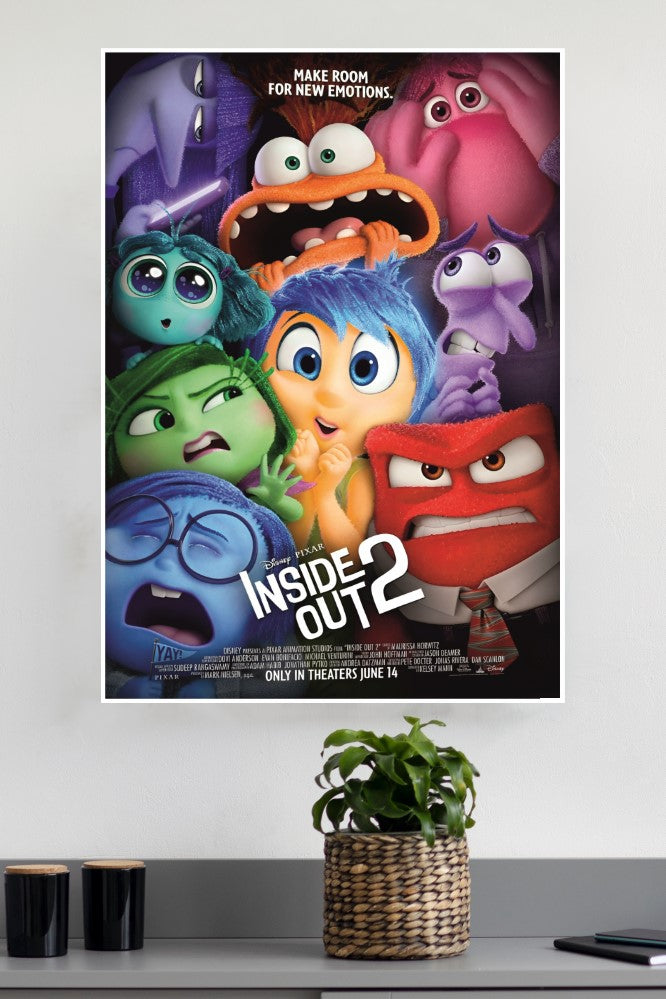 Inside Out 2 Poster | Animated Movie Posters