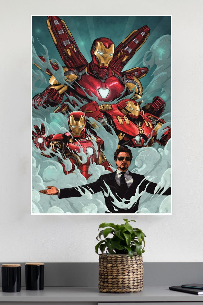 Iron Man Rise of the Iron Guardian Poster | Superhero Posters