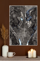 Iron Man & Captain America Stand off Poster | Hollywood Movies Posters