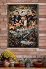 JAMES BOND 007 License of Legends Poster | Hollywood Movies Posters