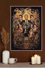 JAMES BOND 007 UNIVERSE The Gentleman Spy Poster | Hollywood Movies Posters