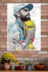 King Virat Kohli Poster | Cricketers Posters