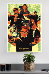 Kings Man The Golden Circle Poster | Hollywood Movies Posters