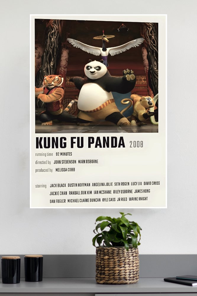 Kung Fu Panda 2008 Poster | Animated Movie Posters
