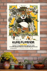 Kung Fu Panda Poster | Hollywood Movies Posters