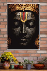 Lord VISHNU Venkateswara Divine Face Wall Poster | God Posters