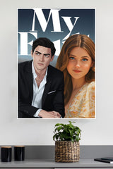 MY FAULT Noah Bennett & Clara Whitmore Poster | Hollywood Movies Posters