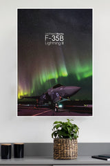 Martin F-35 Lightning Poster | Fighter Plane Posters