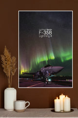 Martin F-35 Lightning Poster | Fighter Plane Posters
