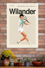 Mats Wilander Poster | Tennis Champions Posters
