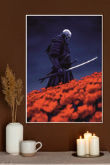 Midnight Bloom Poster | Samurai Warrior Poster