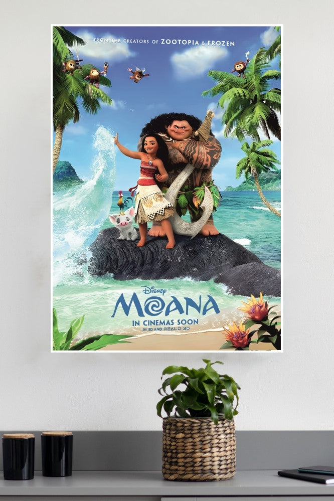 Moana Poster | Animated Movie Posters