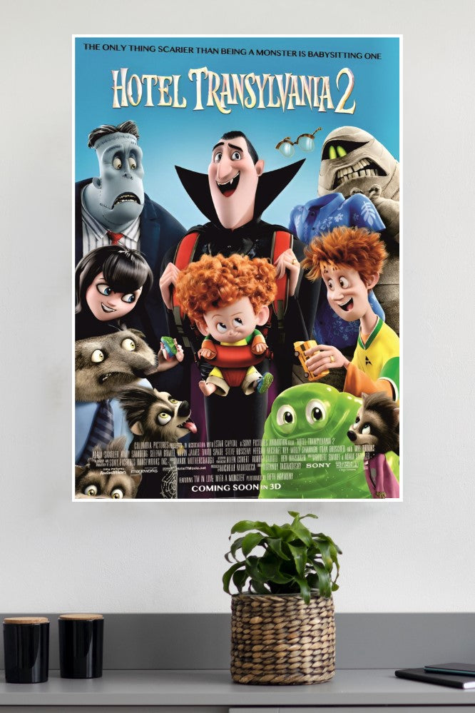 Monster Holiday Poster | Animated Movie Posters