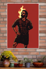 NTR Fire With in Poster| Tollywood Movies Posters