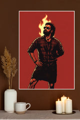 NTR Fire With in Poster| Tollywood Movies Posters