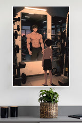 One Day Dream Poster | Gym and Motivational Quotes Posters