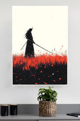 Path of the Fallen Warrior Poster | Samurai Warrior Poster