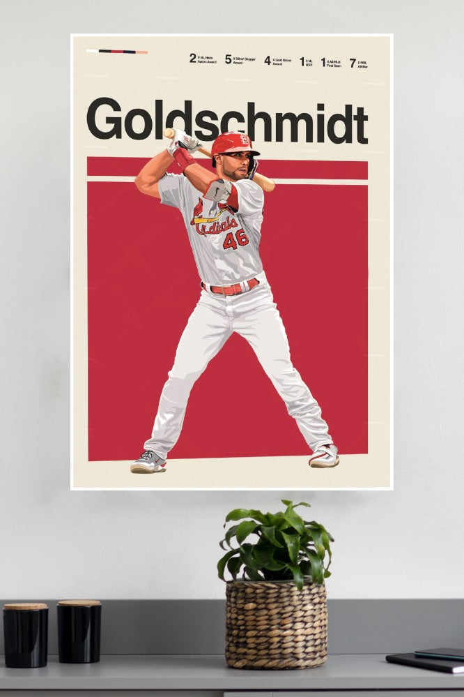 Paul Goldschmidt Poster | Baseball Posters