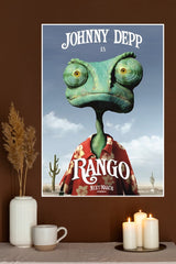 RANGO Johnny Depp RANGO Poster | Animated Movie Posters