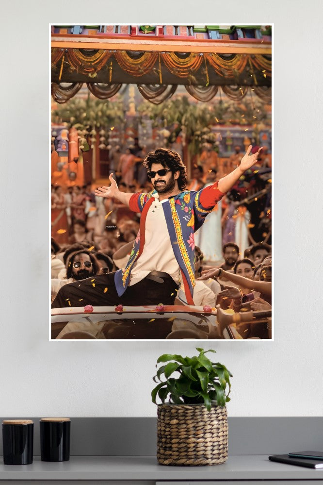 Rajasaab Rise of the Mass Hero Prabhas Poster | Tollywood Movies Posters