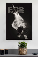 Raptor’s Rise Poster | Fighter Plane Poster