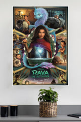 Raya THE LAST DRAGON Poster | Animated Movie Posters