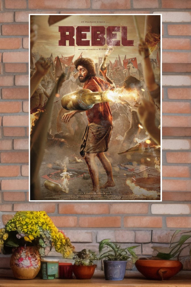Rebel (2024film) Poster | Tollywood Movies Posters