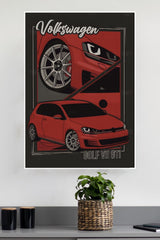 Redline Icon Poster | Cars Posters