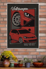 Redline Icon Poster | Cars Posters