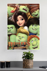 Red shoes and the seven dwarfs Poster | Animated Movie Posters