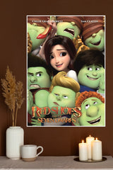 Red shoes and the seven dwarfs Poster | Animated Movie Posters